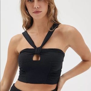 urban outfitters midnight halter tank top size xs